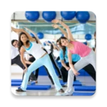 aerobics exercise android application logo